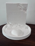 The white collection - Modern Birkat Habayit Décor Set (3 pcs)