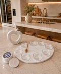 Handmade Personalized Rosh Hashanah “Simanim” tray